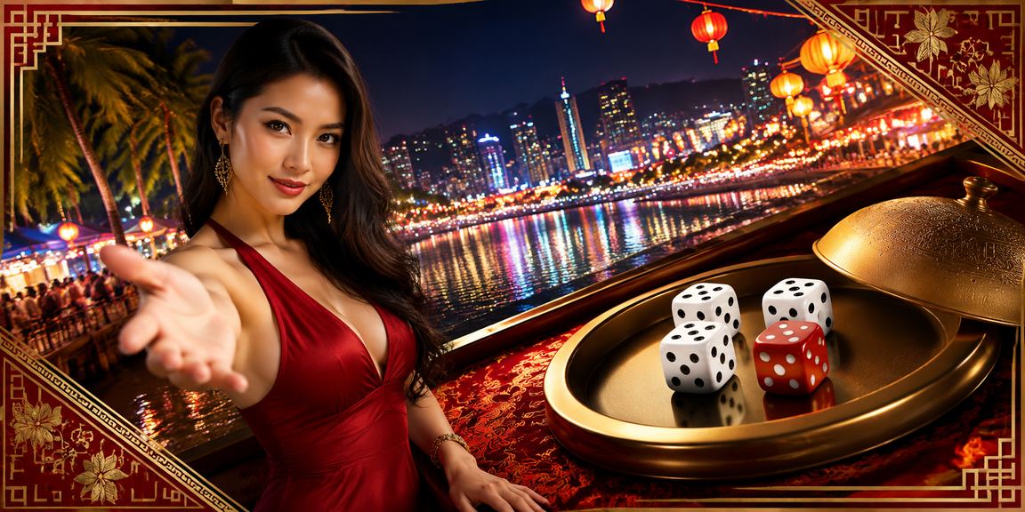 Trò chơi tài xỉu xúc xắc sôi động tại chợ đêm Nha Trang